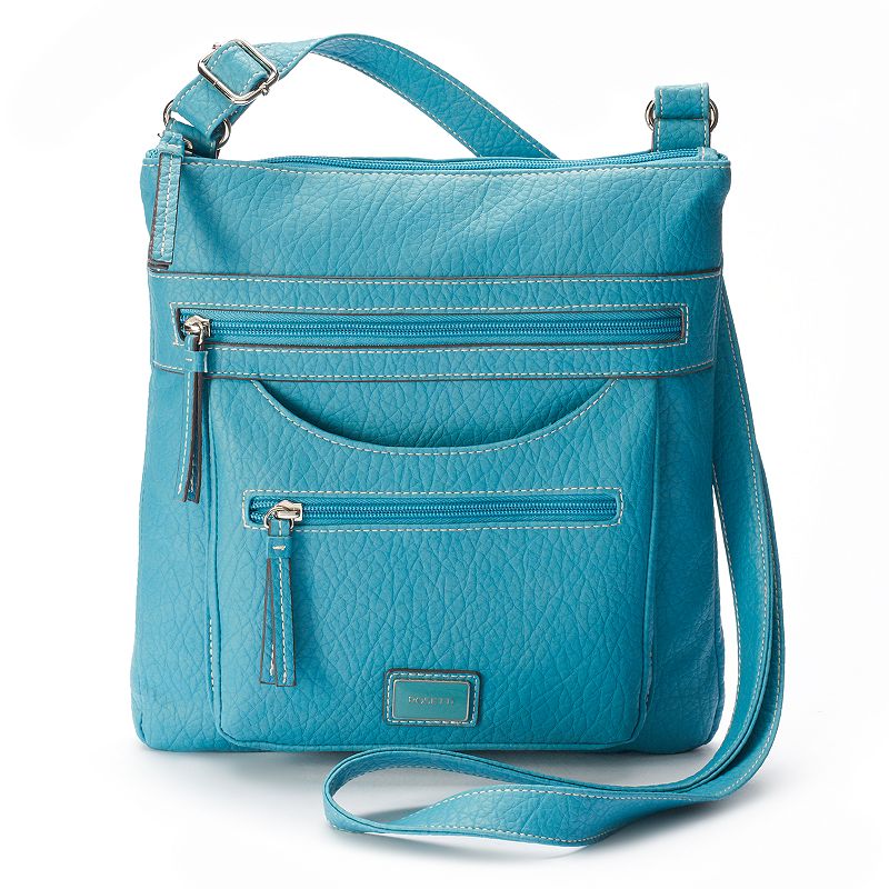 Rosetti Blue Zipper Handbag | Kohl&#39;s