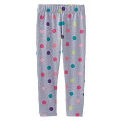 Toddler Girl Jumping Beans® Print Fleece-Lined Leggings