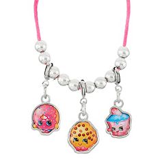 Shopkins Kids’ Charm Necklace & Keepsake Jewelry Box Set
