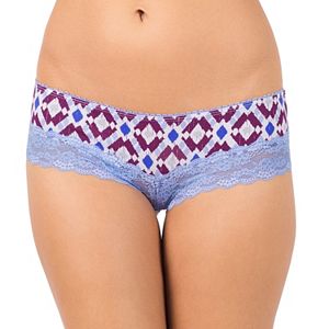 Juniors' SO® Lace-Trim Cheeky Panty