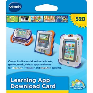 VTech $20 Learning App Download Card
