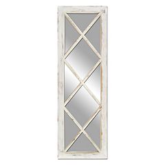 Belle Maison ''X'' Distressed Wall Mirror