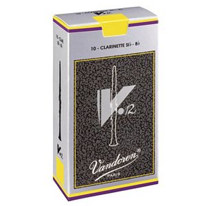Vandoren V-12 10-pk. Bb Clarinet #2.5 Reeds