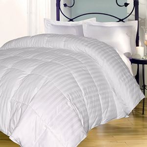Royal Majesty Damask Stripe 350-Thread Count Down-Alternative Comforter