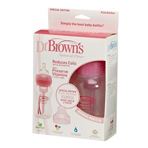 Dr. Brown's Natural Flow Wide-Neck Baby Bottles