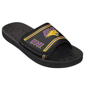 Adult Northern Iowa Panthers Slide Sandals!
