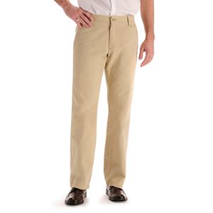 Big & Tall Lee Weekend Chino Straight-Fit Flat-Front Pants