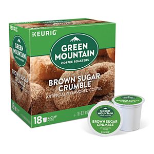 Keurig® K-Cup® Pod Green Mountain Brown Sugar Crumble Donut Medium Roast Regular Coffee - 18-pk.