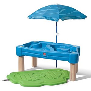 Step2 Cascading Cove Sand & Water Table with Umbrella