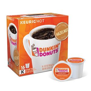 Keurig® K-Cup® Pod Dunkin' Donuts Hazelnut Coffee - 16-pk.