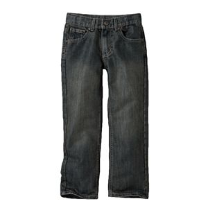 Boys 4-7x SONOMA Goods for Life™ Dark Stone Straight-Leg Faded Jeans