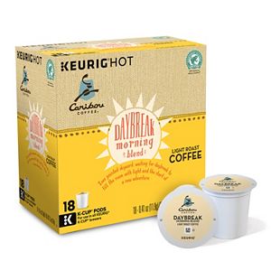 Keurig® K-Cup® Pod Caribou Coffee Daybreak Morning Blend Light Roast Coffee - 108-pk.