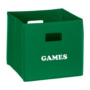 RiverRidge Kids Folding ''Games'' Storage Bin
