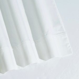 400-Thread Count Egyptian Cotton Percale Deep-Pocket Solid Sheets