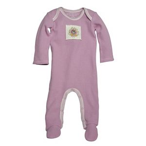 Baby Girl Burt's Bees Baby Thermal Coverall
