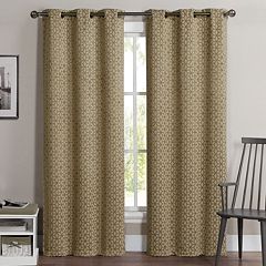 VCNY 2-pack Geometric Blackout Curtains
