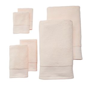 LC Lauren Conrad 6-pack Cosmetic Friendly Solid Bath Towel Set