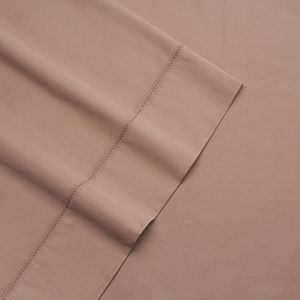 Grand Collection Hemstitch Solid 325 Thread Count Sheet Set