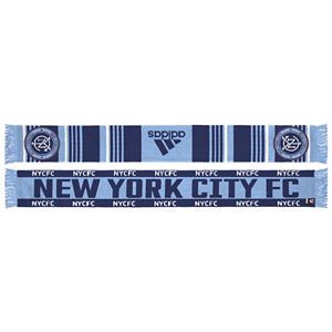 Adult adidas New York City FC Team Slogan Scarf