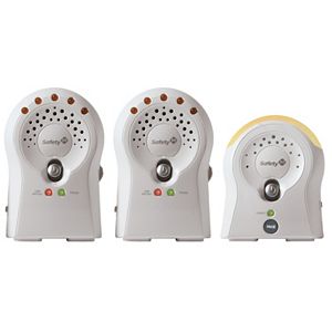 Safety 1st Sure Glow Audio Baby Monitor with 2 Receivers