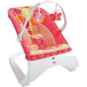 Fisher-Price Comfort Curve Floral Confetti Bouncer