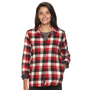Women's Woolrich Pemberton Fleece-Lined Flannel Shirt