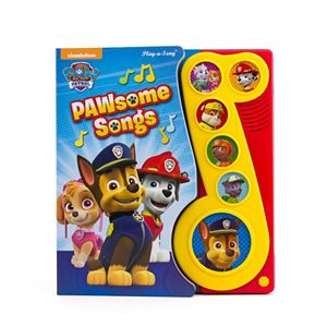 Paw Patrol PAWsome Songs Play-a-Song Book