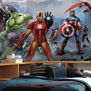 Marvel Avengers Assemble Removable Wallpaper Mural