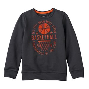 Boys 4-7x SONOMA Goods for Life™ French Terry Graphic Crewneck Pullover