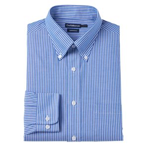Big & Tall Croft & Barrow® Slim-Fit Button-Down Dress Shirt