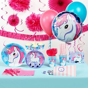 Enchanted Unicorn Super Deluxe Party Kit