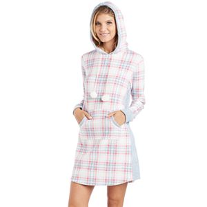 Women's Cuddl Duds Pajamas: Show Stopper Hooded Sleep Shirt