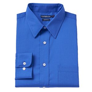 Big & Tall Croft & Barrow® Classic-Fit Checked Dress Shirt