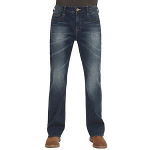 Men's Seven7 Slow Slim-Fit Bootcut Stretch Jeans