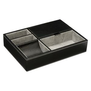 Totes Leather Valet Tray