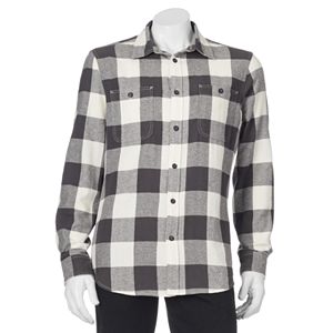 Big & Tall SONOMA Goods for Life™ Classic-Fit Plaid Button-Down Shirt