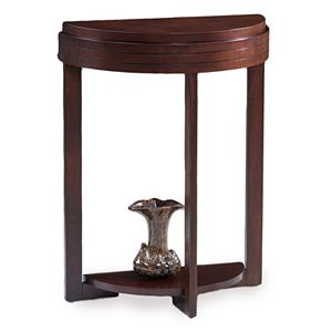 Leick Furniture Demilune Cherry Finish Entryway End Table