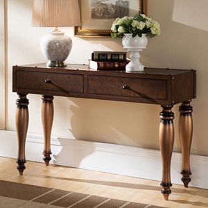 Leick Furniture 2-Drawer Trunk Console Table