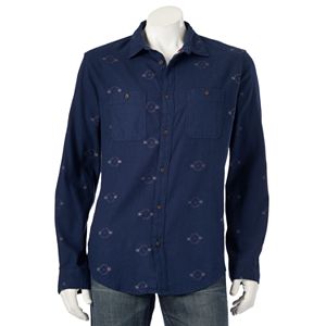Men's Urban Pipeline® Patterned Flannel Button-Down Shirt