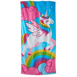 Jumping Beans Unicorn Beach Towel