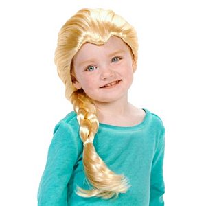 Kids Blonde Princess Braid Costume Wig