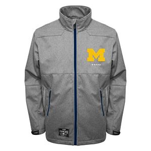 Men's Franchise Club Michigan Wolverines Tech Fleece Softshell Jacket