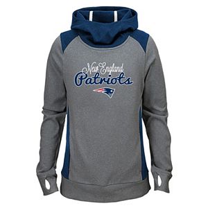 Girls 7-16 New England Patriots Ultimate Funnel Hoodie