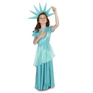 Kids Statue of our Lady Liberty Costume