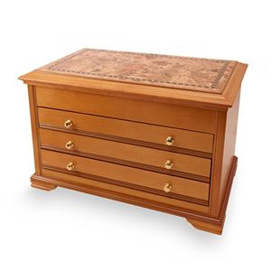 Mele & Co. Lynnhurst Wooden Jewelry Box