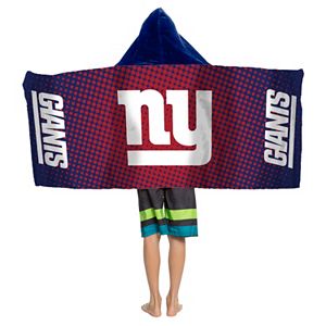 Youth New York Giants Hooded Beach Towel