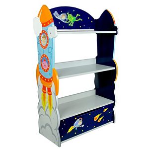 Fantasy Fields Outer Space Hand Crafted Bookshelf