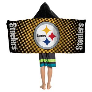 Youth Pittsburgh Steelers Hooded Beach Towel