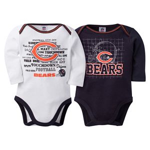 Baby Chicago Bears 2-Pack Bodysuits