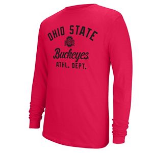 Men's Ohio State Buckeyes State Long-Sleeve Tee